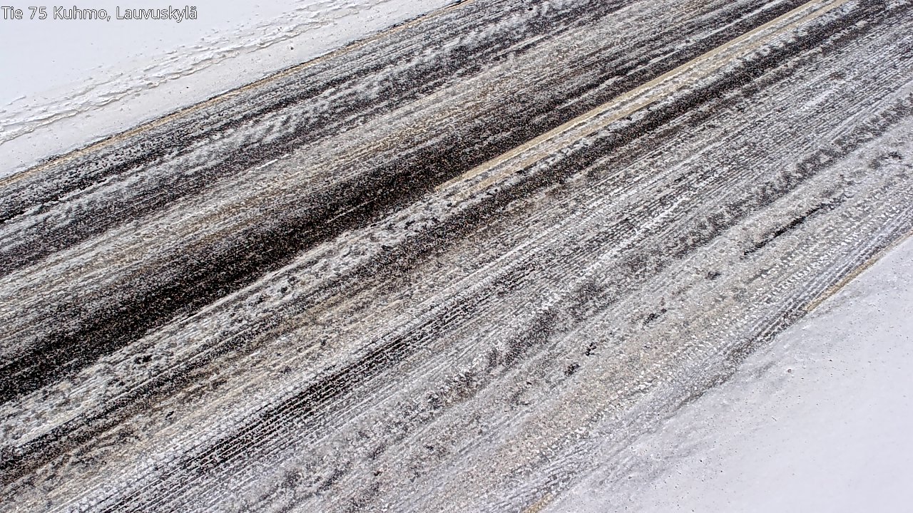 Weather Camera Image Road 75 Kuhmo, Lauvuskylä, Kuhmo, Kainuu