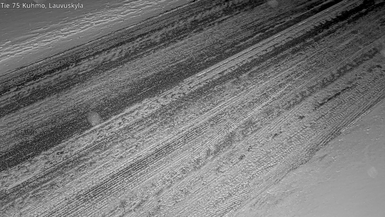 Weather Camera Image Road 75 Kuhmo, Lauvuskylä, Kuhmo, Kainuu