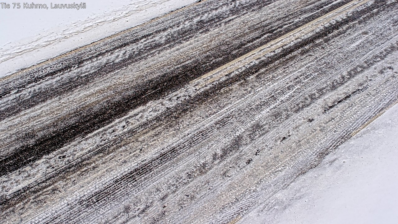 Weather Camera Image Road 75 Kuhmo, Lauvuskylä, Kuhmo, Kainuu