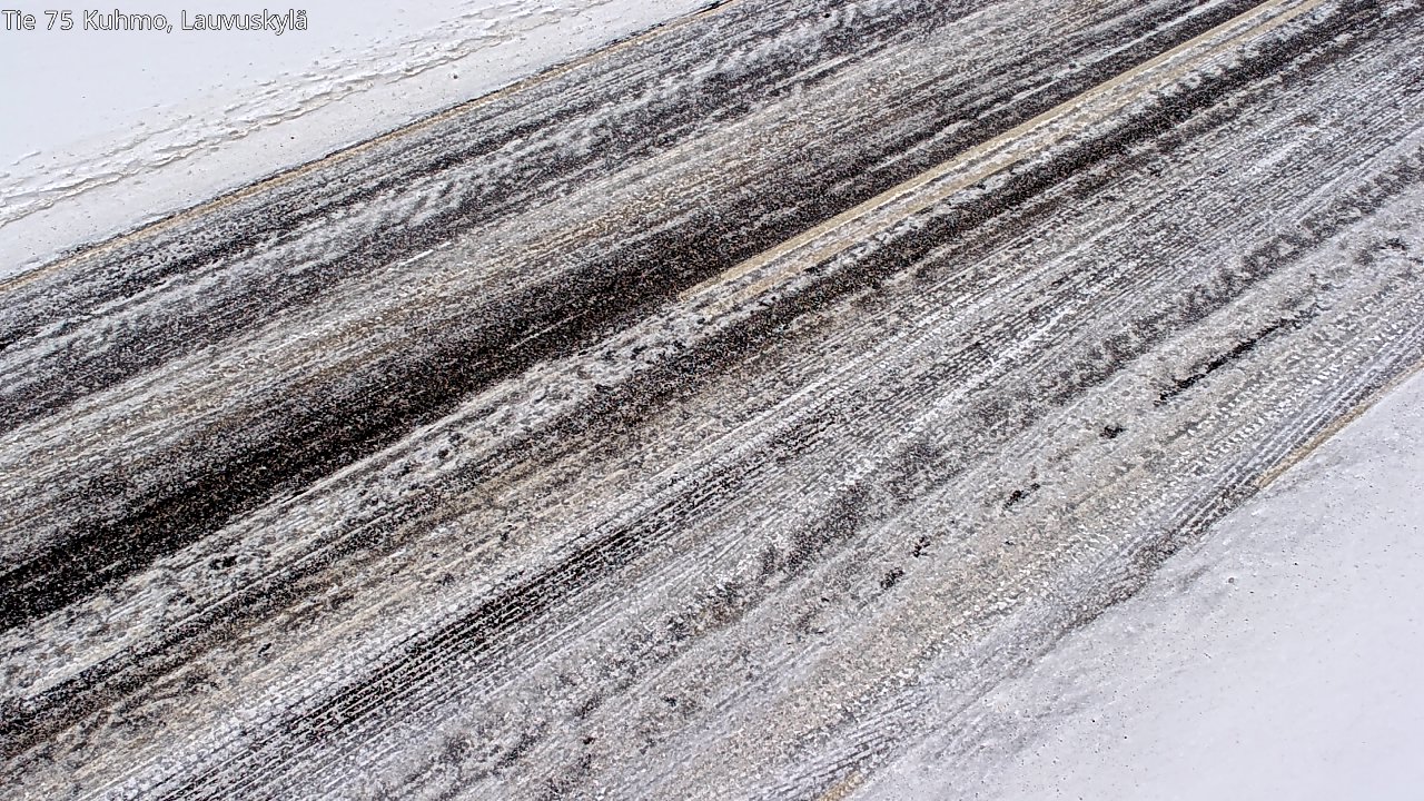 Weather Camera Image Road 75 Kuhmo, Lauvuskylä, Kuhmo, Kainuu