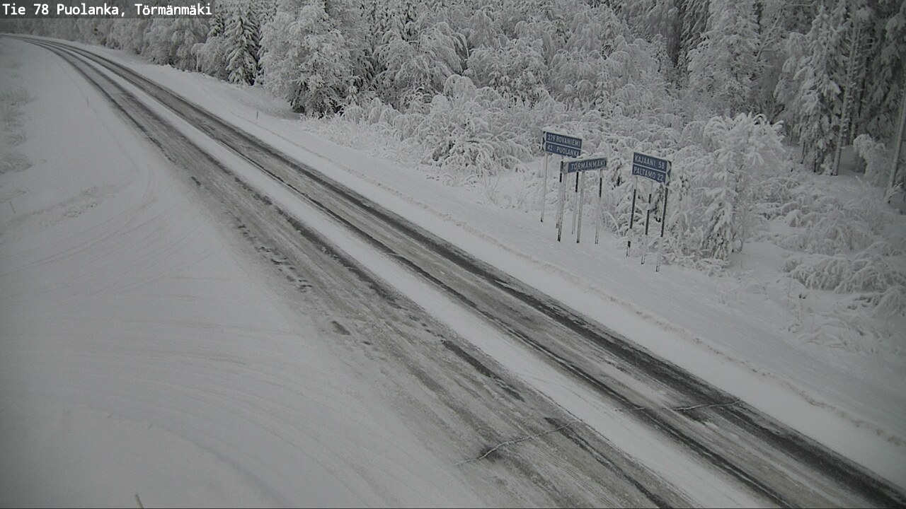 Kelikamerat Kuva Tie 78 Puolanka, Törmänmäki, Puolanka, Kainuu