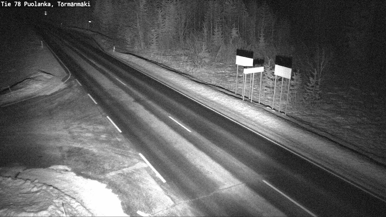 Kelikamerat Kuva Tie 78 Puolanka, Törmänmäki, Puolanka, Kainuu