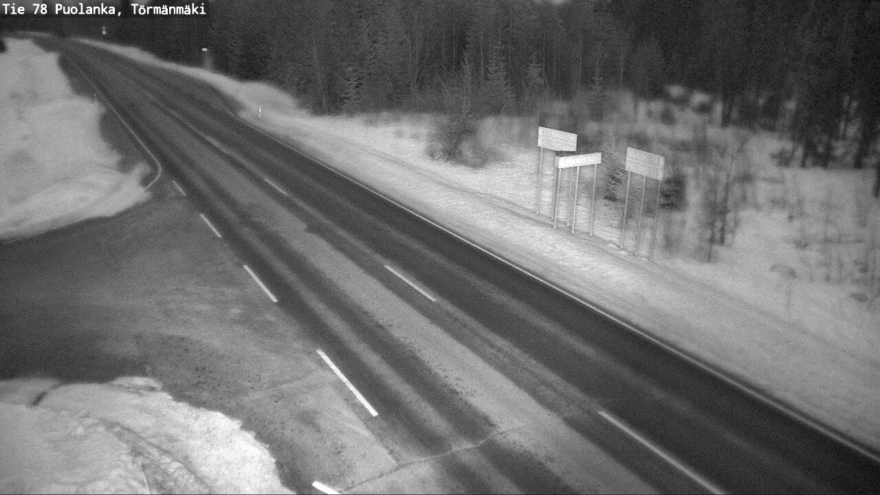 Kelikamerat Kuva Tie 78 Puolanka, Törmänmäki, Puolanka, Kainuu