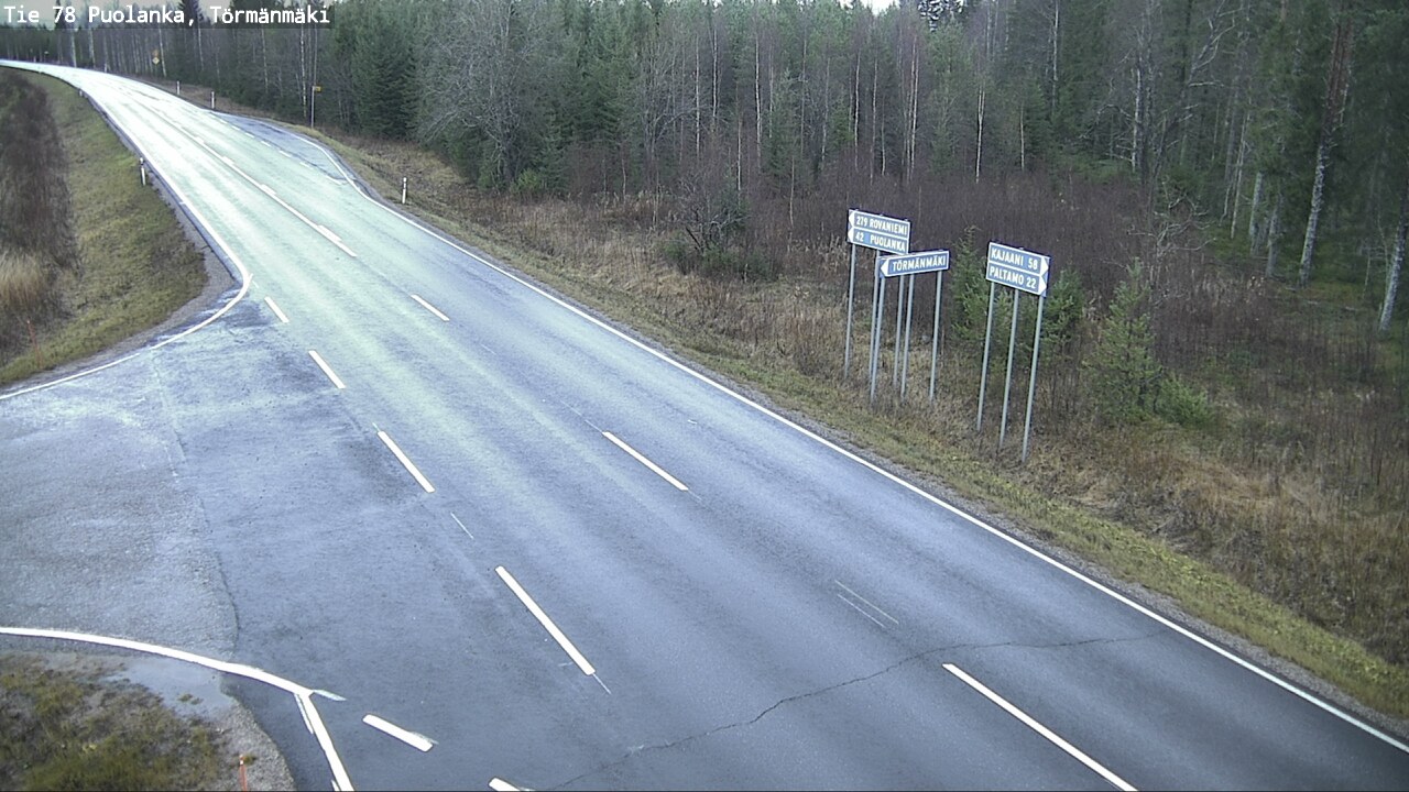 Kelikamerat Kuva Tie 78 Puolanka, Törmänmäki, Puolanka, Kainuu