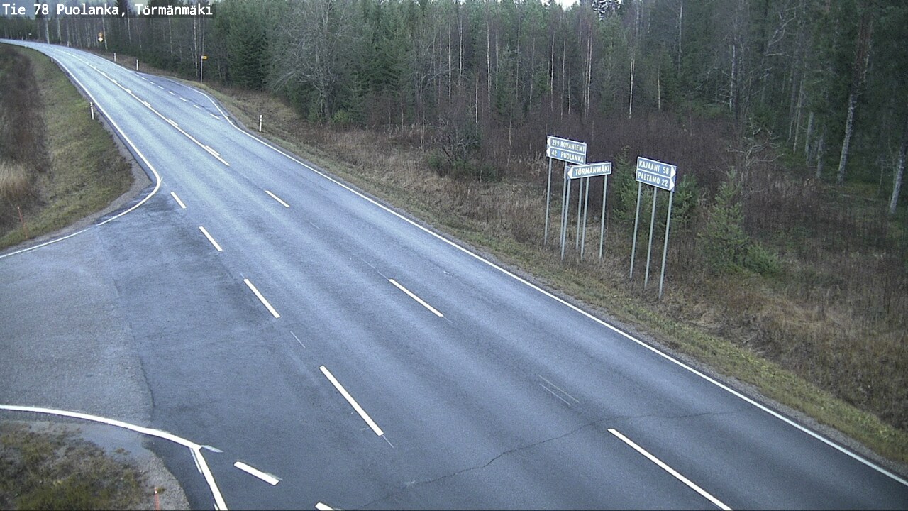 Kelikamerat Kuva Tie 78 Puolanka, Törmänmäki, Puolanka, Kainuu