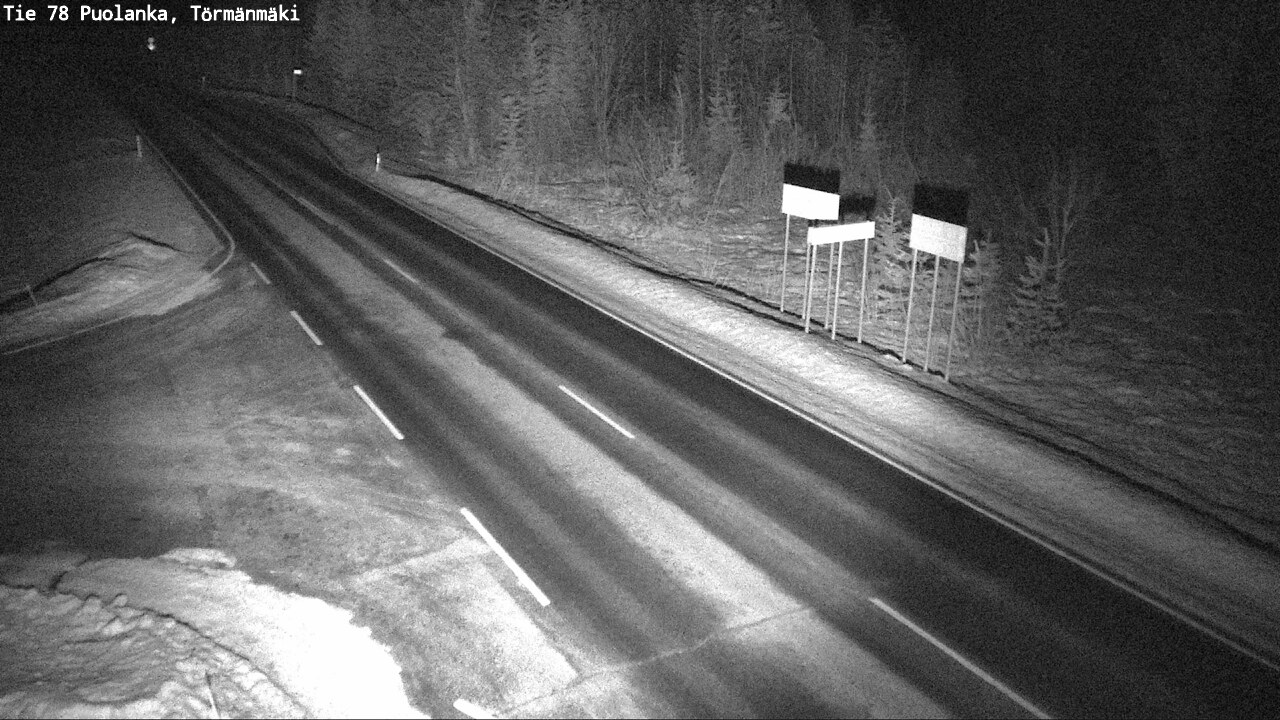 Kelikamerat Kuva Tie 78 Puolanka, Törmänmäki, Puolanka, Kainuu