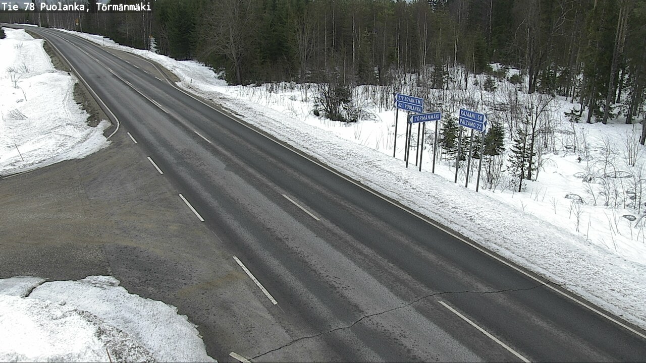 Kelikamerat Kuva Tie 78 Puolanka, Törmänmäki, Puolanka, Kainuu