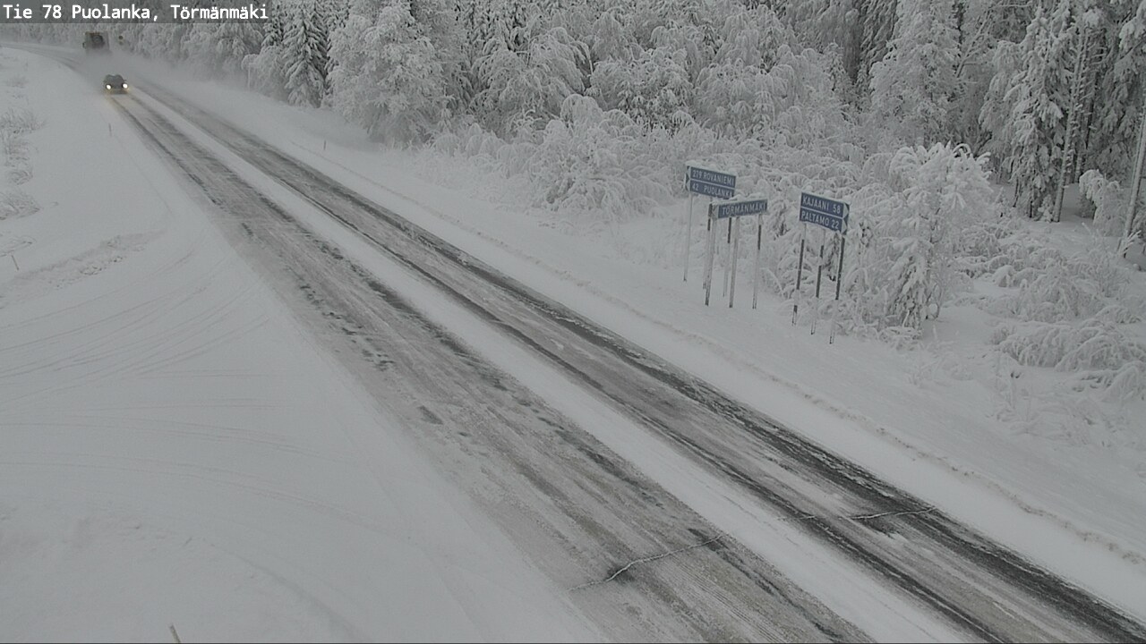 Kelikamerat Kuva Tie 78 Puolanka, Törmänmäki, Puolanka, Kainuu