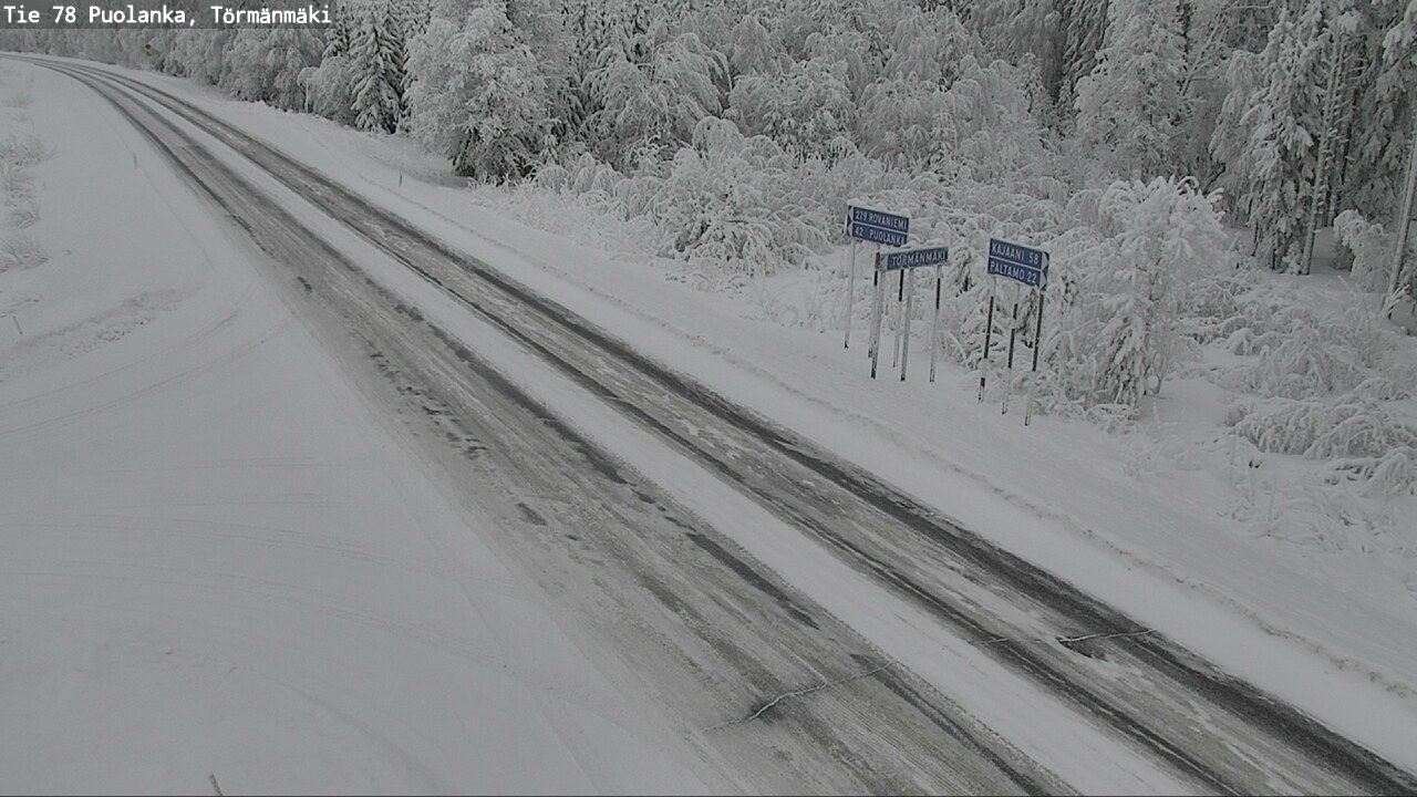 Kelikamerat Kuva Tie 78 Puolanka, Törmänmäki, Puolanka, Kainuu