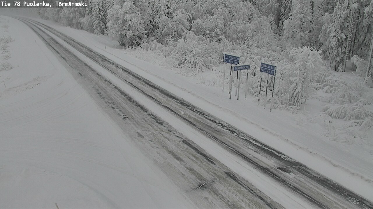 Kelikamerat Kuva Tie 78 Puolanka, Törmänmäki, Puolanka, Kainuu