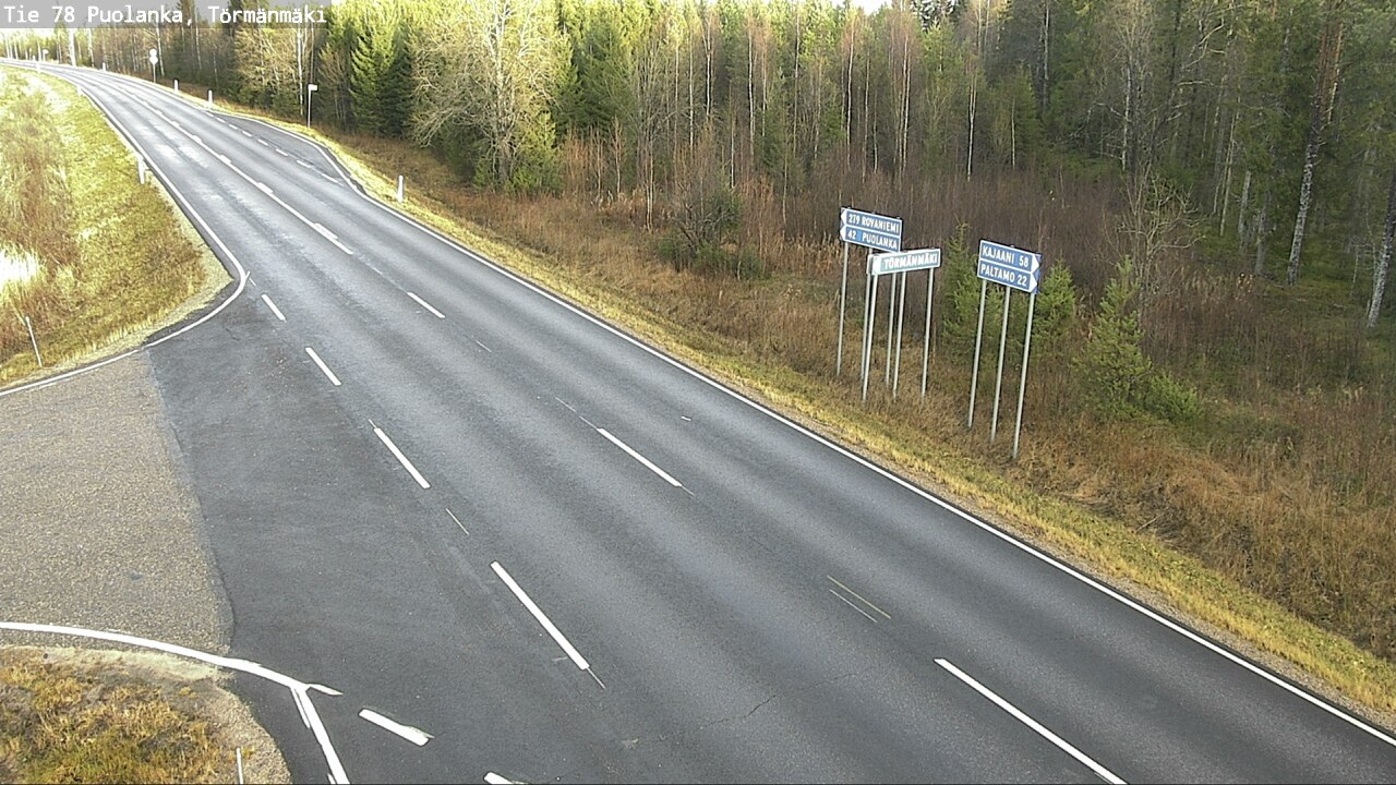 Kelikamerat Kuva Tie 78 Puolanka, Törmänmäki, Puolanka, Kainuu