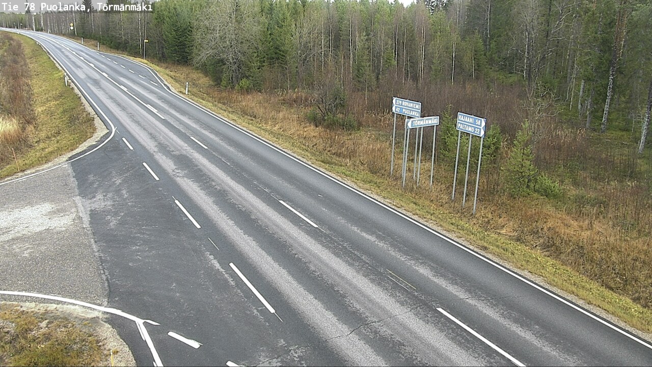 Kelikamerat Kuva Tie 78 Puolanka, Törmänmäki, Puolanka, Kainuu