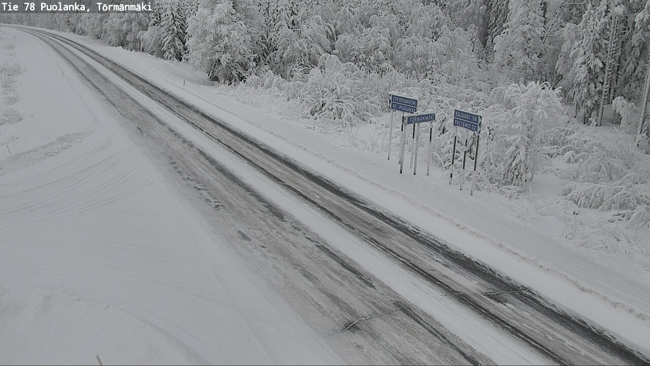 Kelikamerat Kuva Tie 78 Puolanka, Törmänmäki, Puolanka, Kainuu