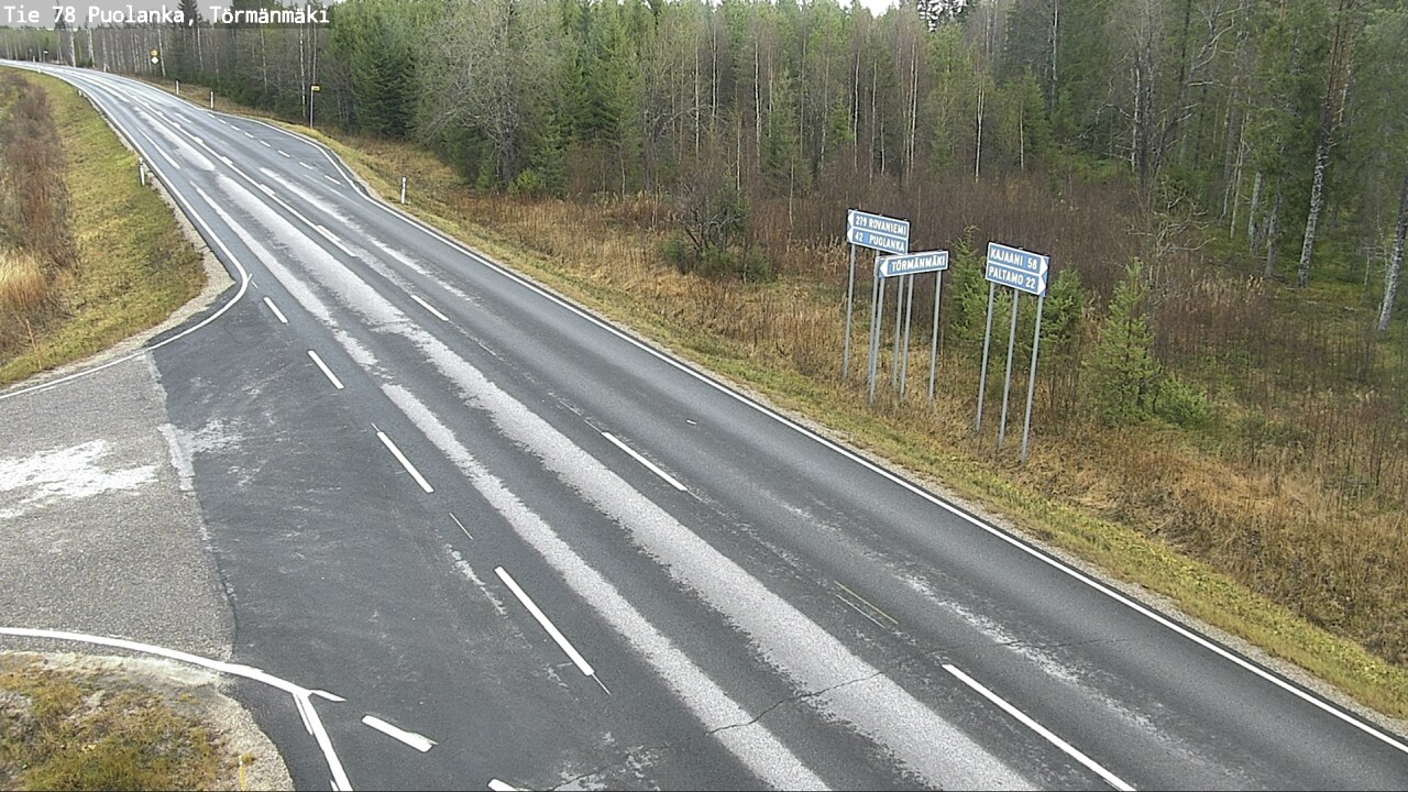 Kelikamerat Kuva Tie 78 Puolanka, Törmänmäki, Puolanka, Kainuu