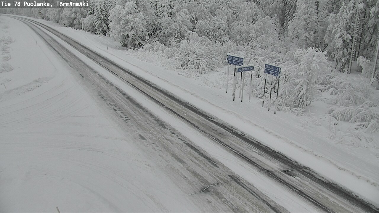 Kelikamerat Kuva Tie 78 Puolanka, Törmänmäki, Puolanka, Kainuu