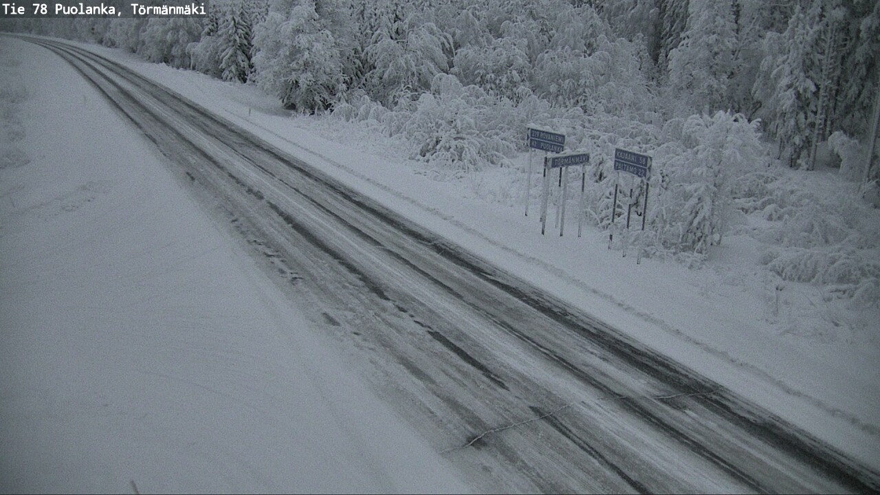 Kelikamerat Kuva Tie 78 Puolanka, Törmänmäki, Puolanka, Kainuu