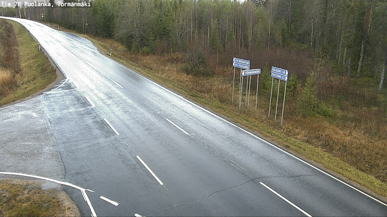 Kelikamerat Kuva Tie 78 Puolanka, Törmänmäki, Puolanka, Kainuu