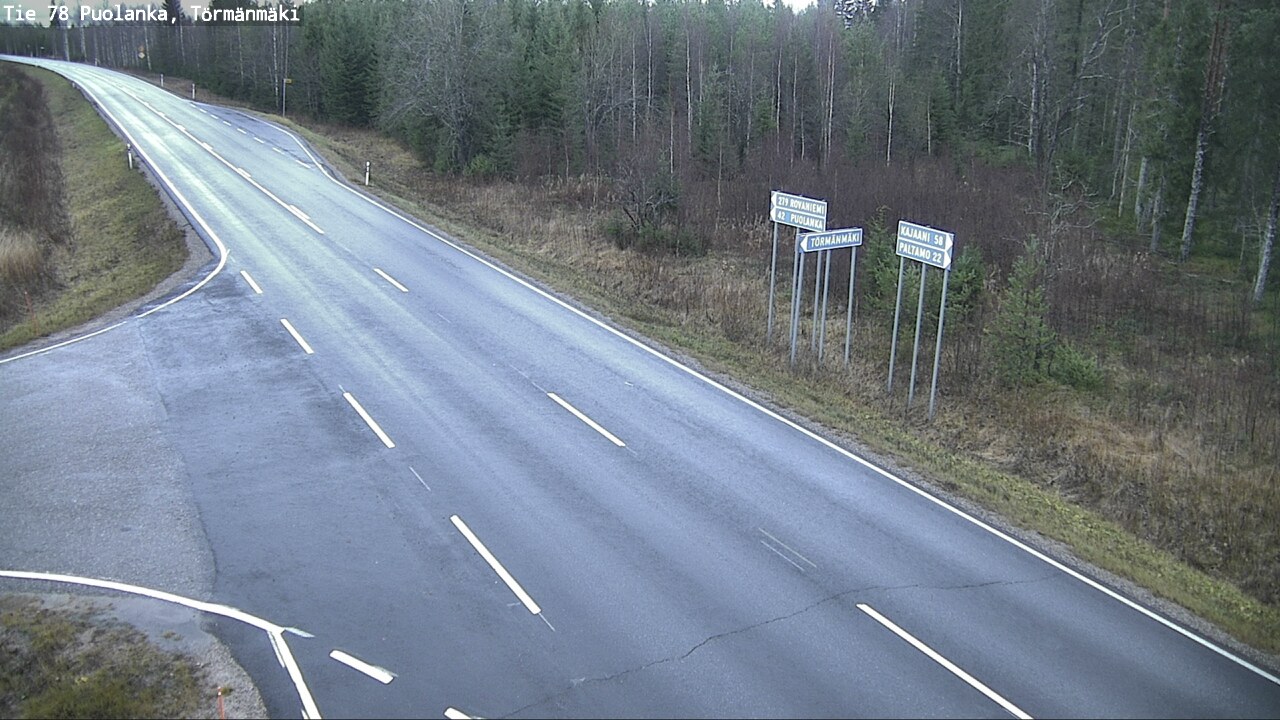 Kelikamerat Kuva Tie 78 Puolanka, Törmänmäki, Puolanka, Kainuu