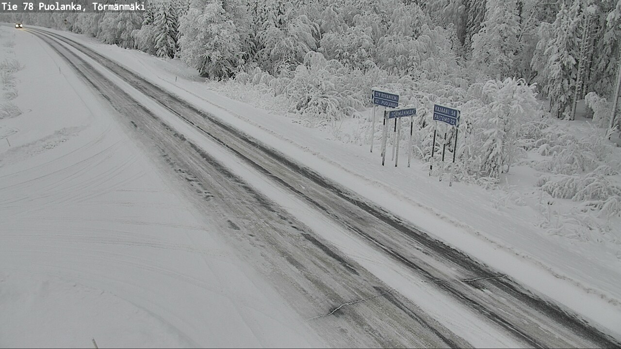 Kelikamerat Kuva Tie 78 Puolanka, Törmänmäki, Puolanka, Kainuu
