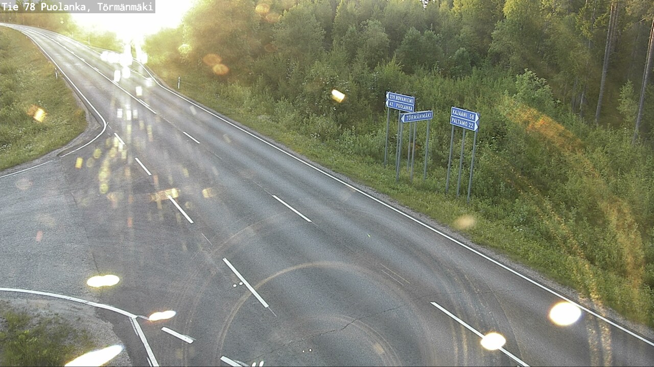 Kelikamerat Kuva Tie 78 Puolanka, Törmänmäki, Puolanka, Kainuu