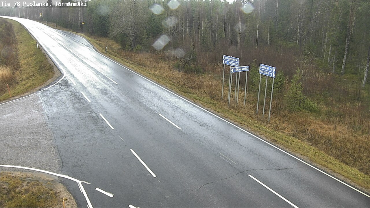 Kelikamerat Kuva Tie 78 Puolanka, Törmänmäki, Puolanka, Kainuu