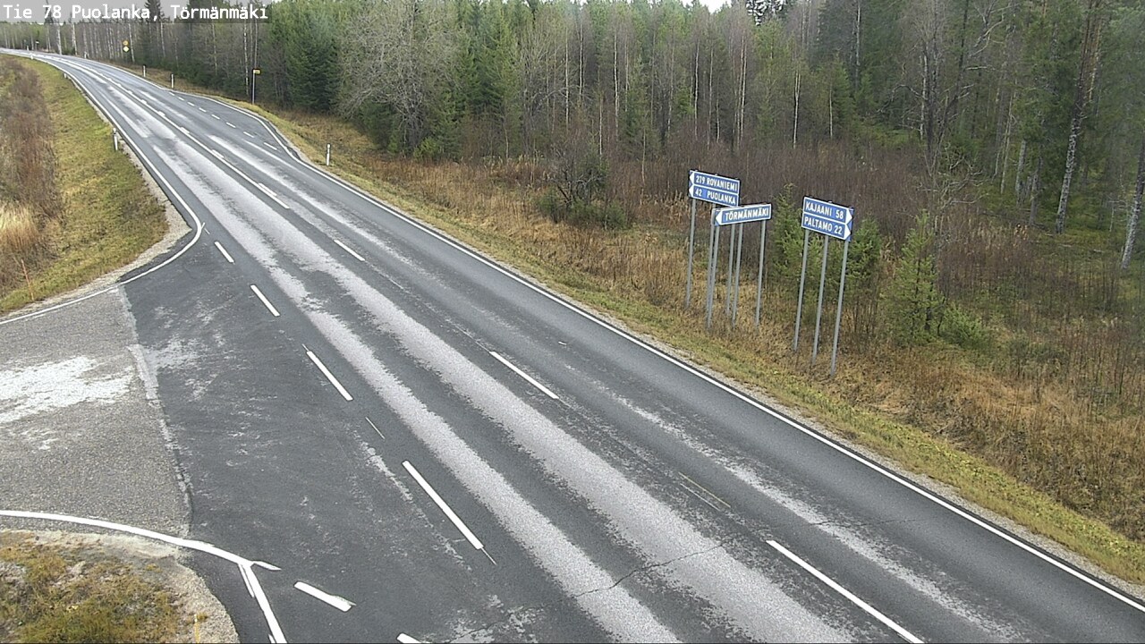 Kelikamerat Kuva Tie 78 Puolanka, Törmänmäki, Puolanka, Kainuu