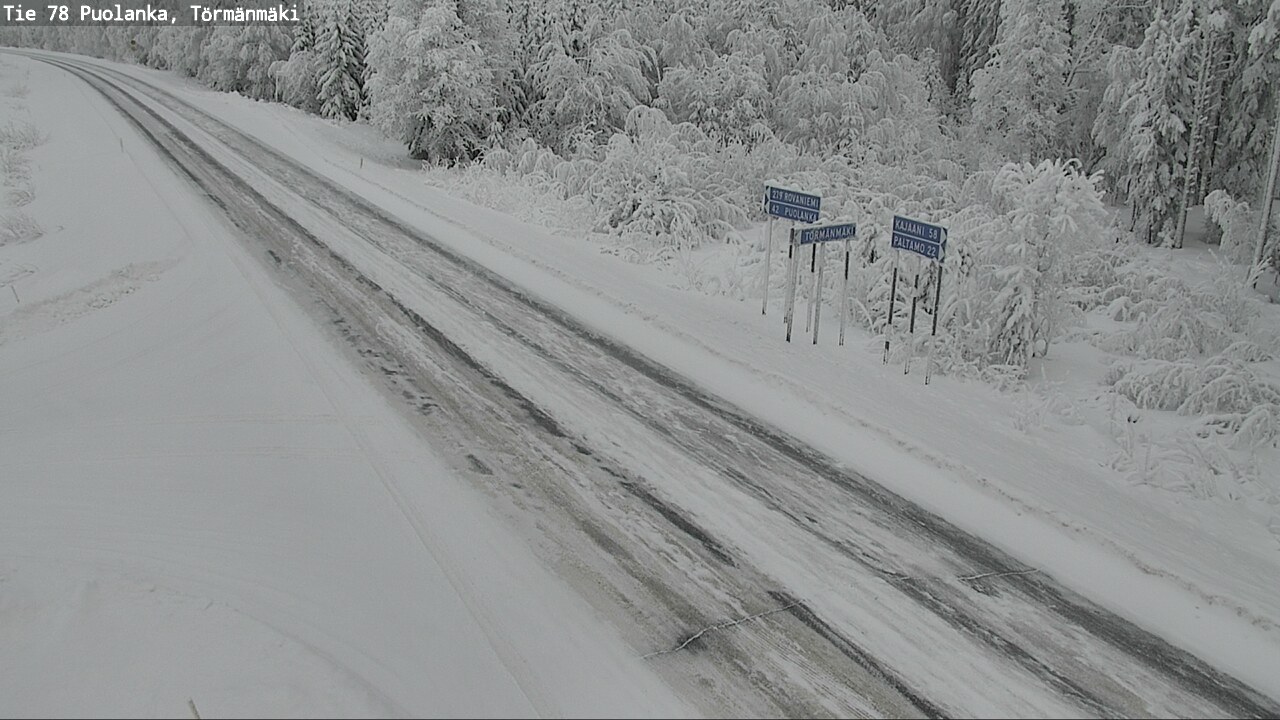 Kelikamerat Kuva Tie 78 Puolanka, Törmänmäki, Puolanka, Kainuu