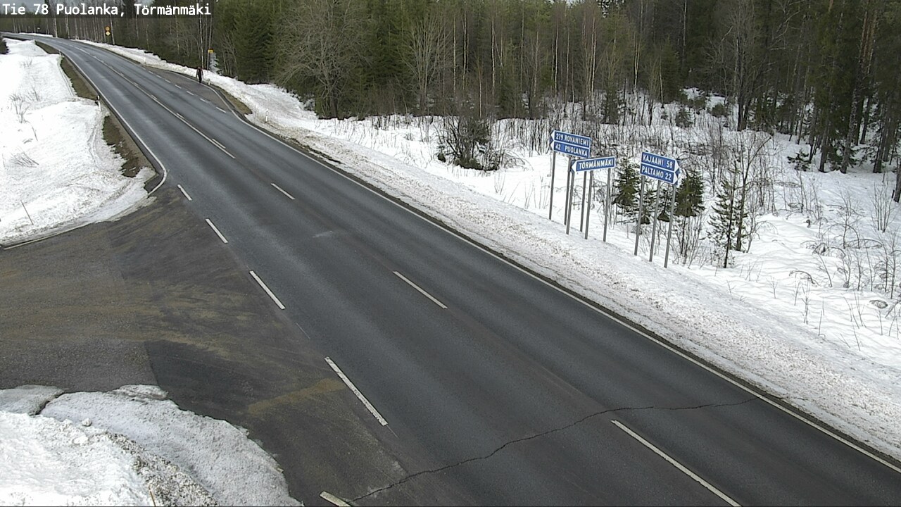 Kelikamerat Kuva Tie 78 Puolanka, Törmänmäki, Puolanka, Kainuu