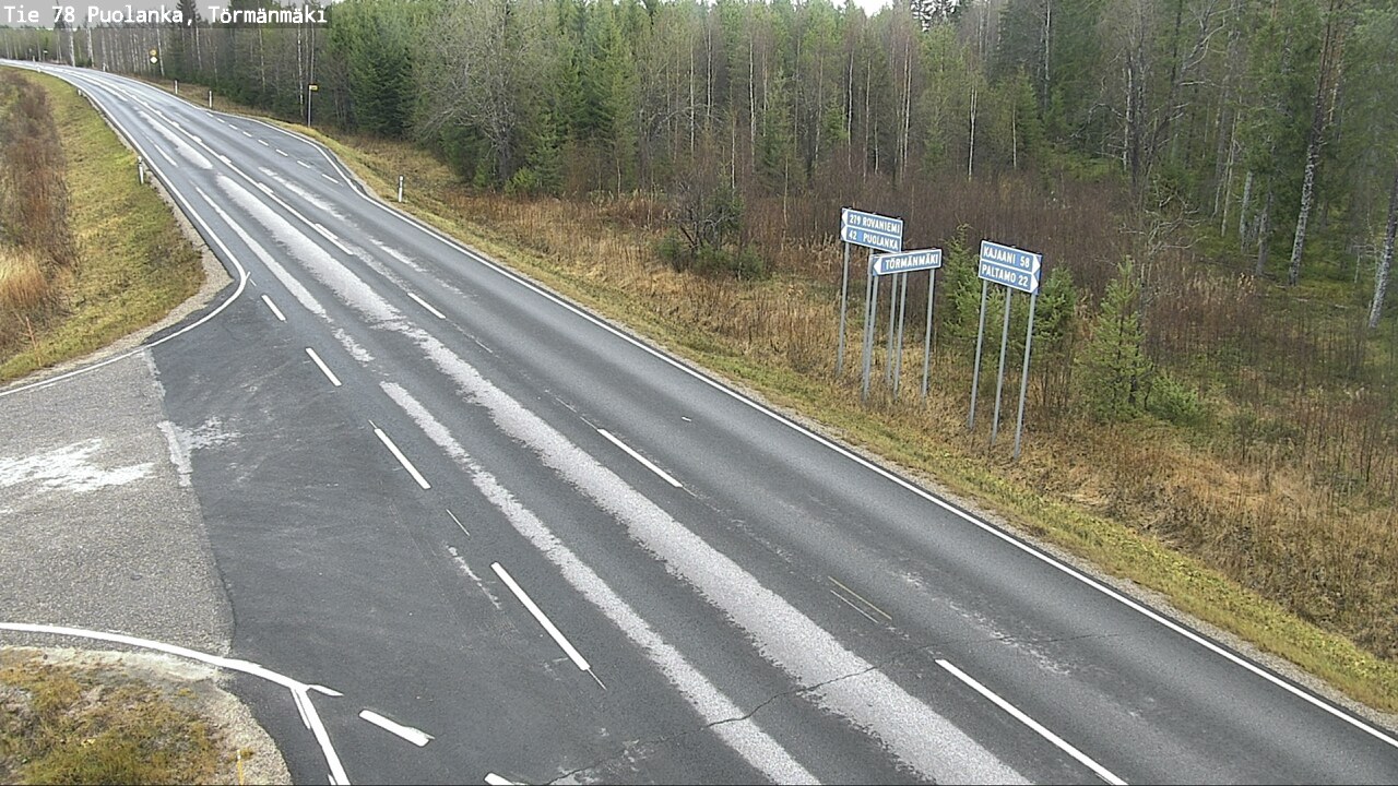 Kelikamerat Kuva Tie 78 Puolanka, Törmänmäki, Puolanka, Kainuu