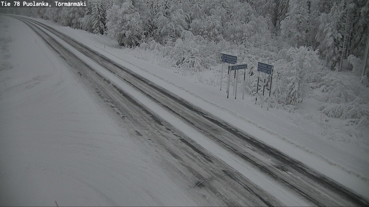 Kelikamerat Kuva Tie 78 Puolanka, Törmänmäki, Puolanka, Kainuu