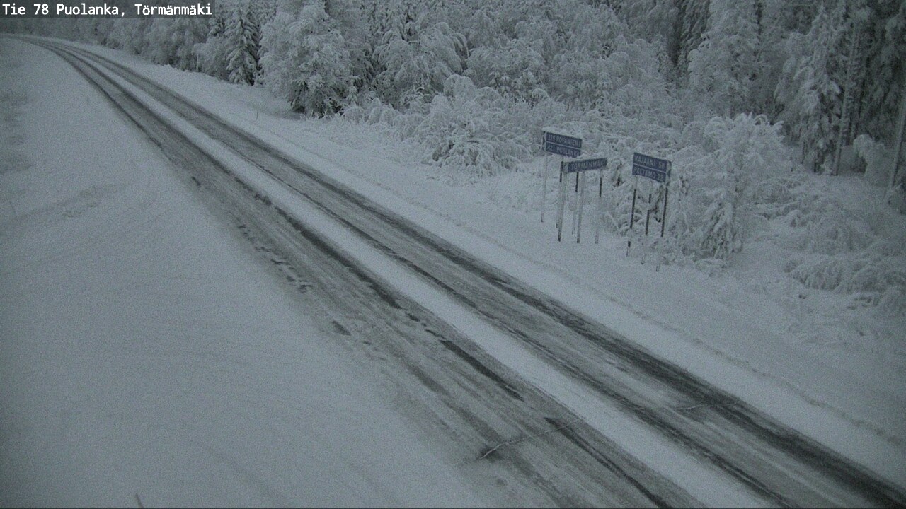 Kelikamerat Kuva Tie 78 Puolanka, Törmänmäki, Puolanka, Kainuu