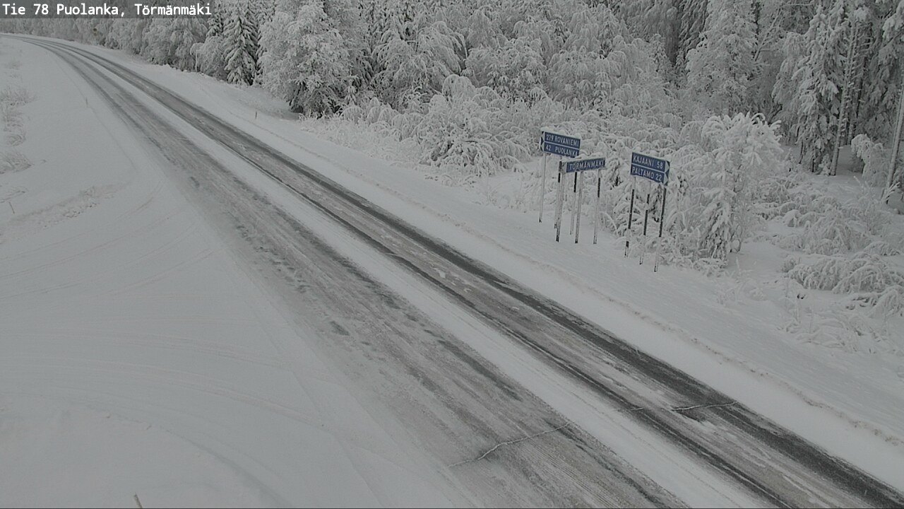 Kelikamerat Kuva Tie 78 Puolanka, Törmänmäki, Puolanka, Kainuu
