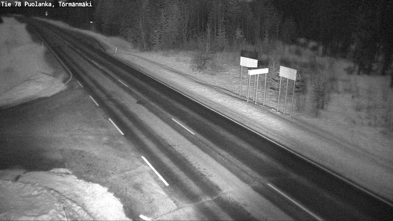 Kelikamerat Kuva Tie 78 Puolanka, Törmänmäki, Puolanka, Kainuu