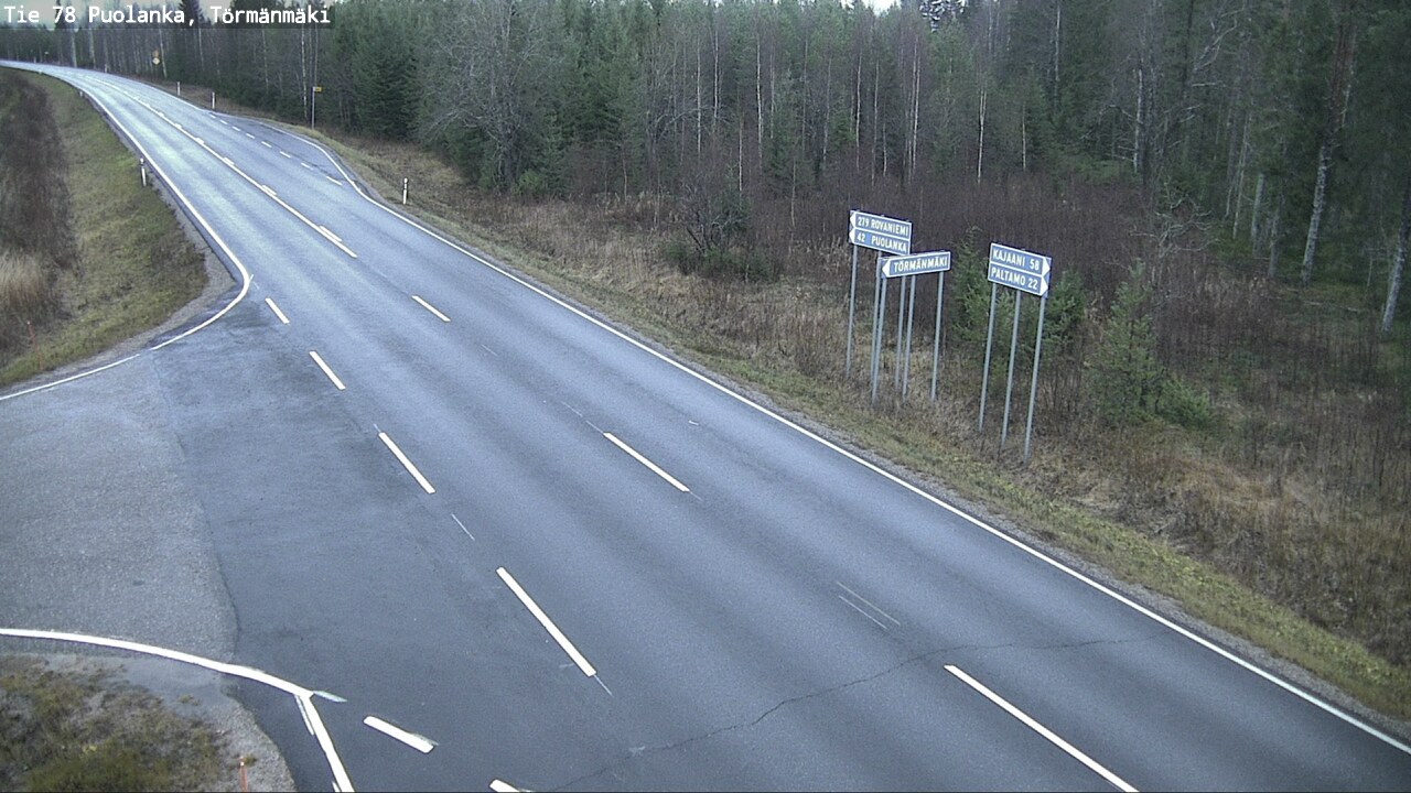 Kelikamerat Kuva Tie 78 Puolanka, Törmänmäki, Puolanka, Kainuu