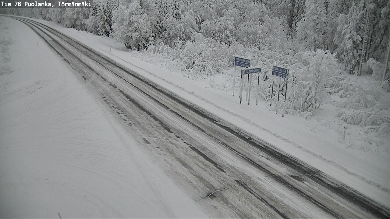 Kelikamerat Kuva Tie 78 Puolanka, Törmänmäki, Puolanka, Kainuu