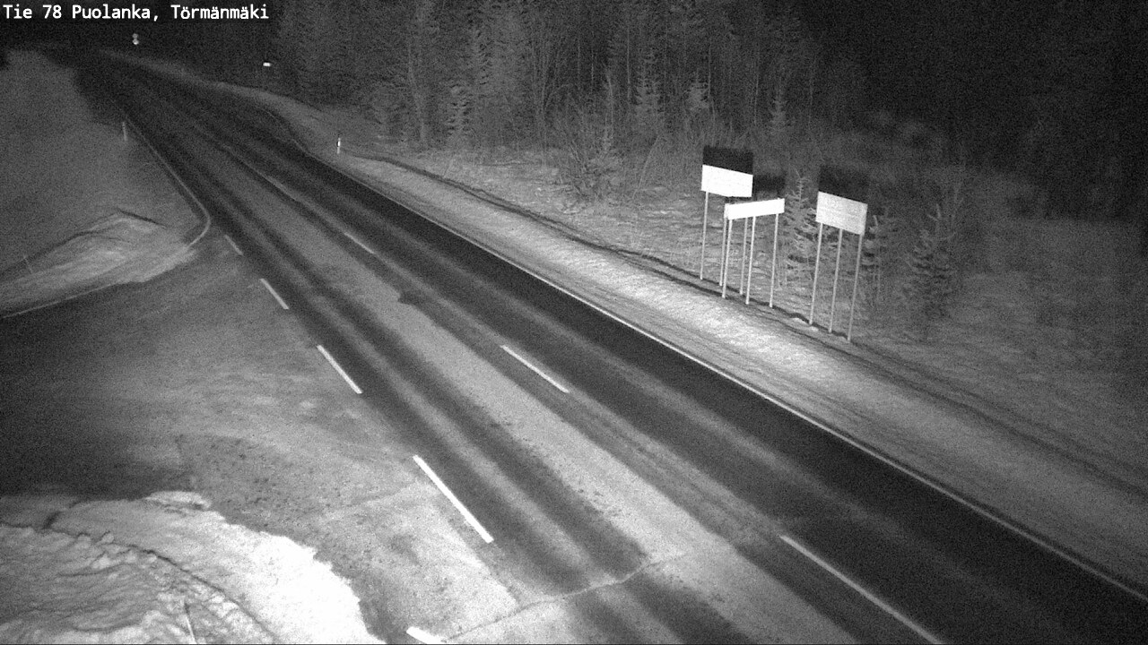 Kelikamerat Kuva Tie 78 Puolanka, Törmänmäki, Puolanka, Kainuu