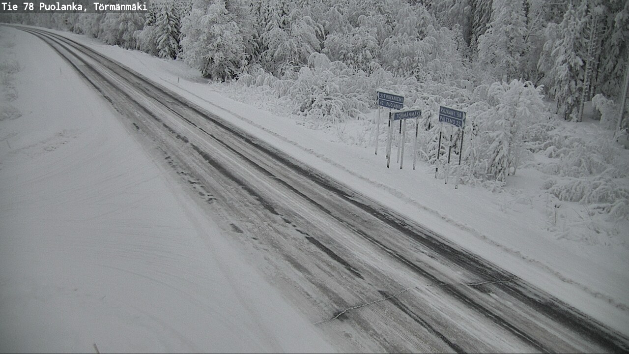 Kelikamerat Kuva Tie 78 Puolanka, Törmänmäki, Puolanka, Kainuu