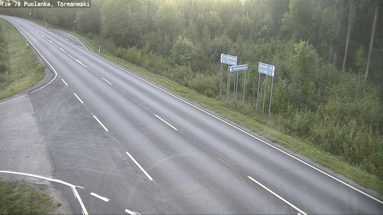 Kelikamerat Kuva Tie 78 Puolanka, Törmänmäki, Puolanka, Kainuu