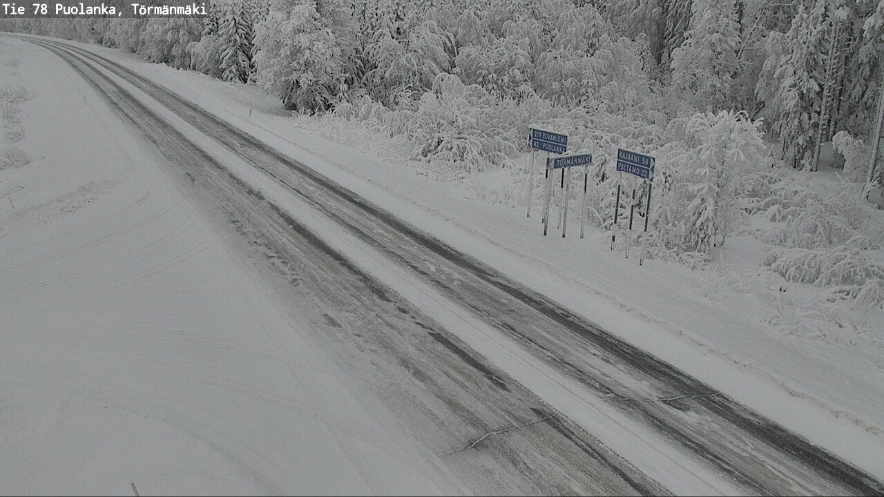 Kelikamerat Kuva Tie 78 Puolanka, Törmänmäki, Puolanka, Kainuu