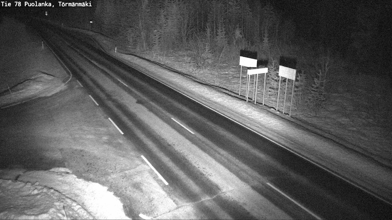 Kelikamerat Kuva Tie 78 Puolanka, Törmänmäki, Puolanka, Kainuu