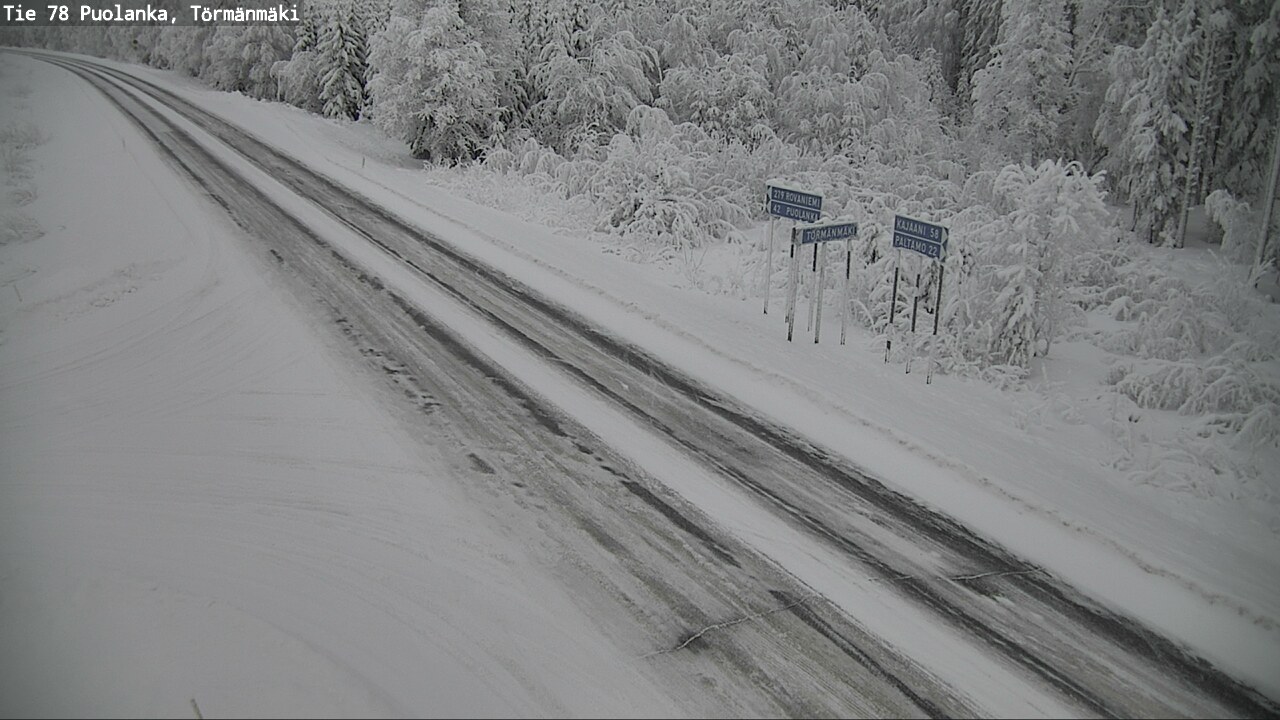 Kelikamerat Kuva Tie 78 Puolanka, Törmänmäki, Puolanka, Kainuu