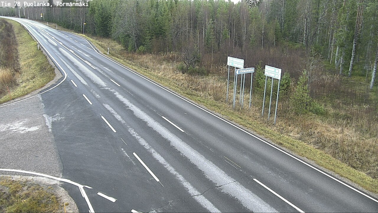 Kelikamerat Kuva Tie 78 Puolanka, Törmänmäki, Puolanka, Kainuu