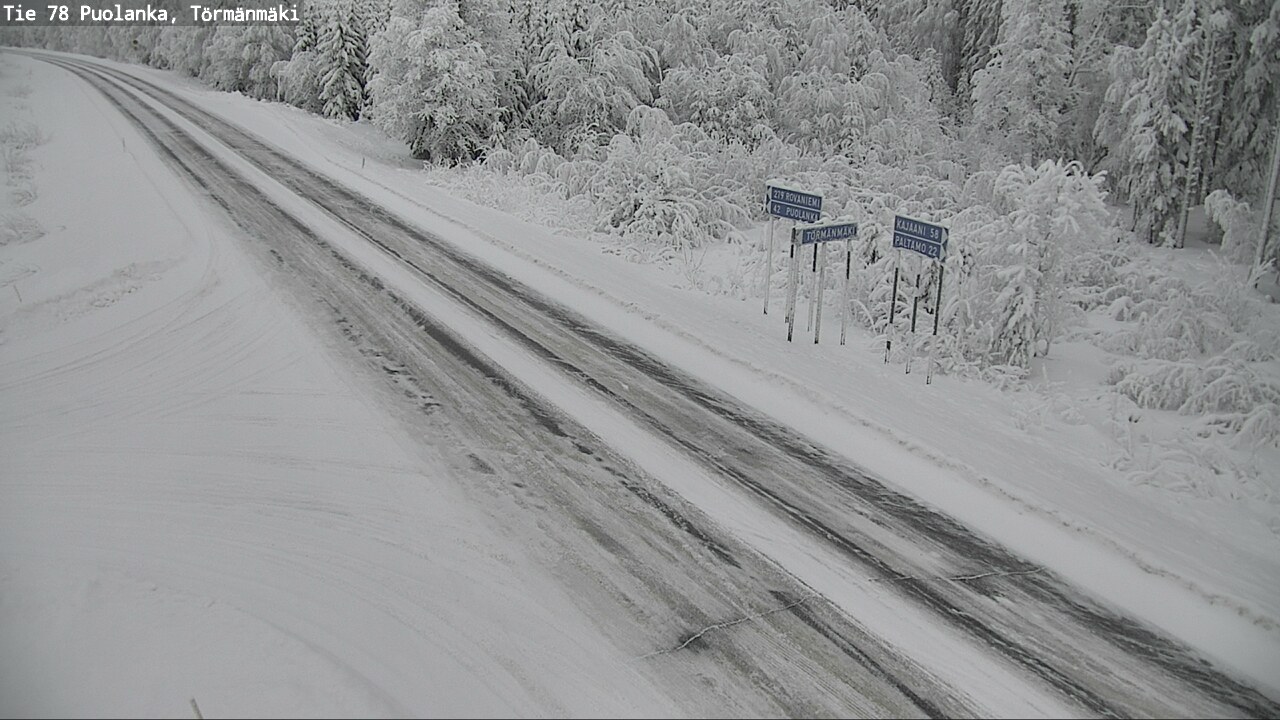 Kelikamerat Kuva Tie 78 Puolanka, Törmänmäki, Puolanka, Kainuu