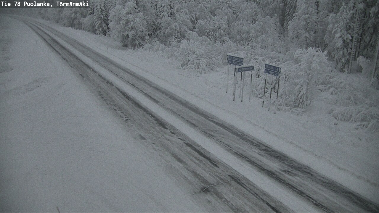 Kelikamerat Kuva Tie 78 Puolanka, Törmänmäki, Puolanka, Kainuu