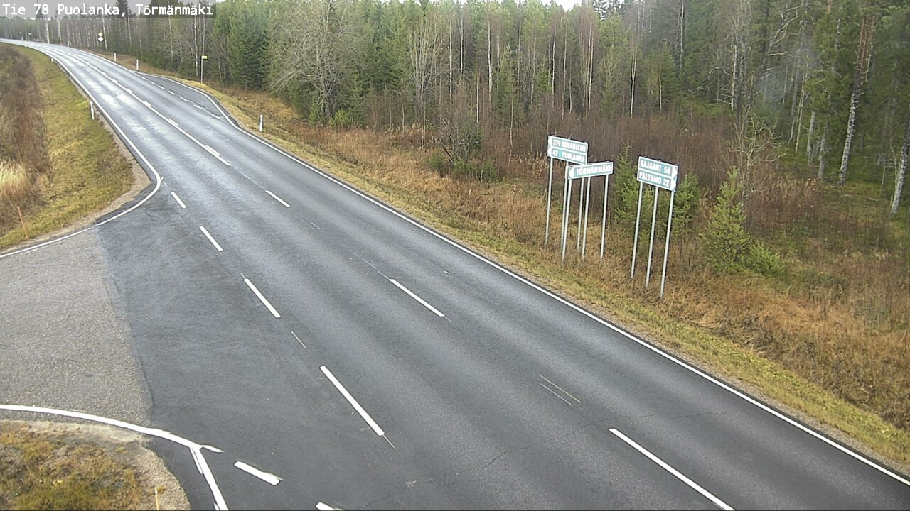 Kelikamerat Kuva Tie 78 Puolanka, Törmänmäki, Puolanka, Kainuu