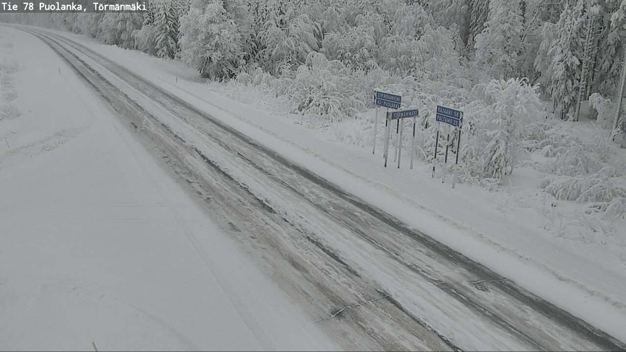 Kelikamerat Kuva Tie 78 Puolanka, Törmänmäki, Puolanka, Kainuu