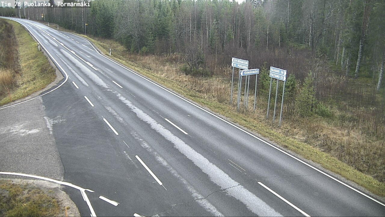 Kelikamerat Kuva Tie 78 Puolanka, Törmänmäki, Puolanka, Kainuu