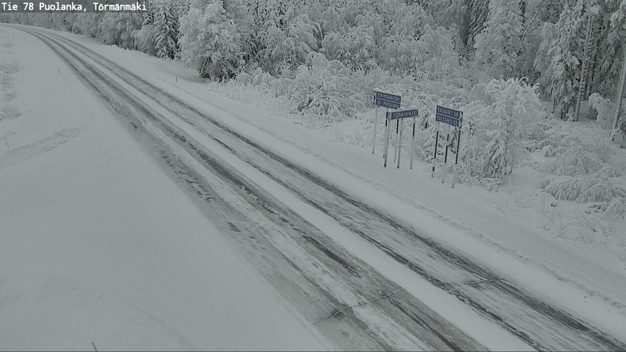 Kelikamerat Kuva Tie 78 Puolanka, Törmänmäki, Puolanka, Kainuu