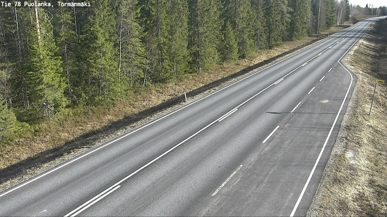 Kelikamerat Kuva Tie 78 Puolanka, Törmänmäki, Puolanka, Kainuu