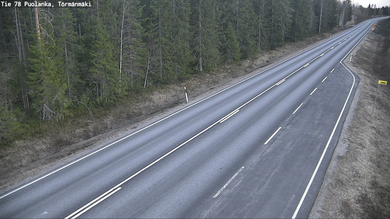 Kelikamerat Kuva Tie 78 Puolanka, Törmänmäki, Puolanka, Kainuu
